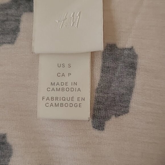 H&M Sleeveless Swing Midi Dress size S - Picture 5 of 7